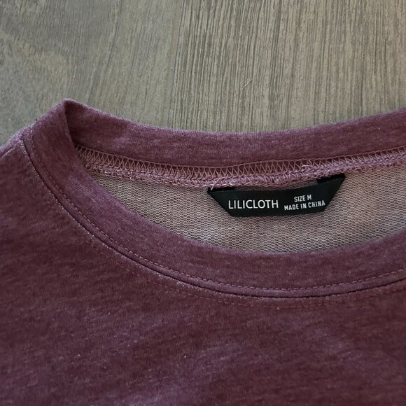 Women's Shirt Wine Size Medium Maroon NWOT - Picture 3 of 5